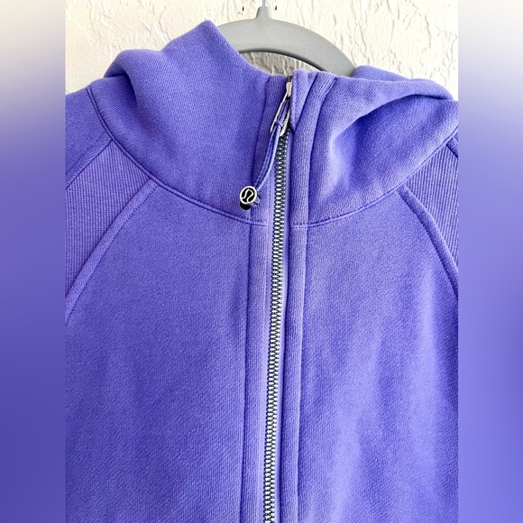 Lululemon Women's Purple Scuba Oversized Full-zip Hoodie M/L - Picture 5 of 8